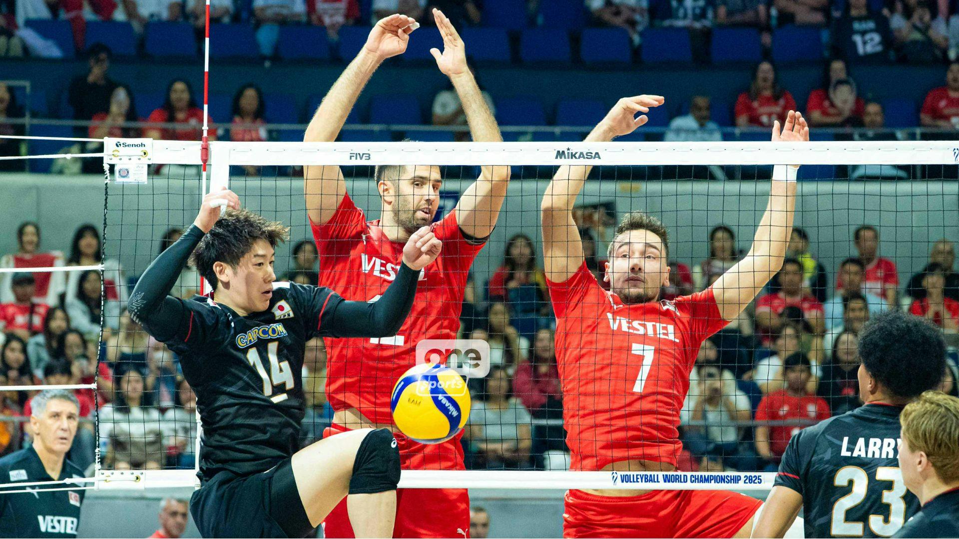 Türkiye sweeps Japan in straight sets to open FIVB Men’s World Championship campaign